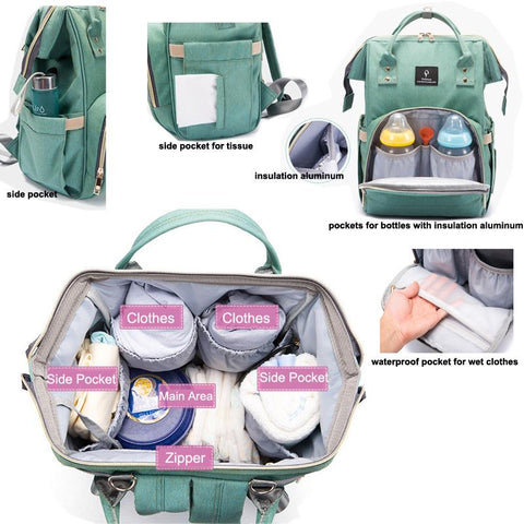 Bebe Luv Ultimate Diaper Backpack Bag