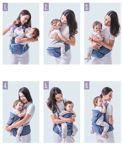 6 in 1 baby carrier