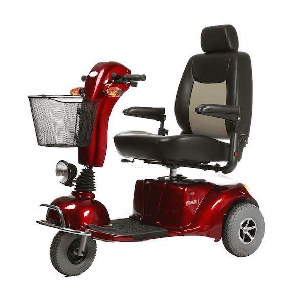 Merits Pioneer 9 Heavy Duty Mobility Scooter with Flat-Free Tires