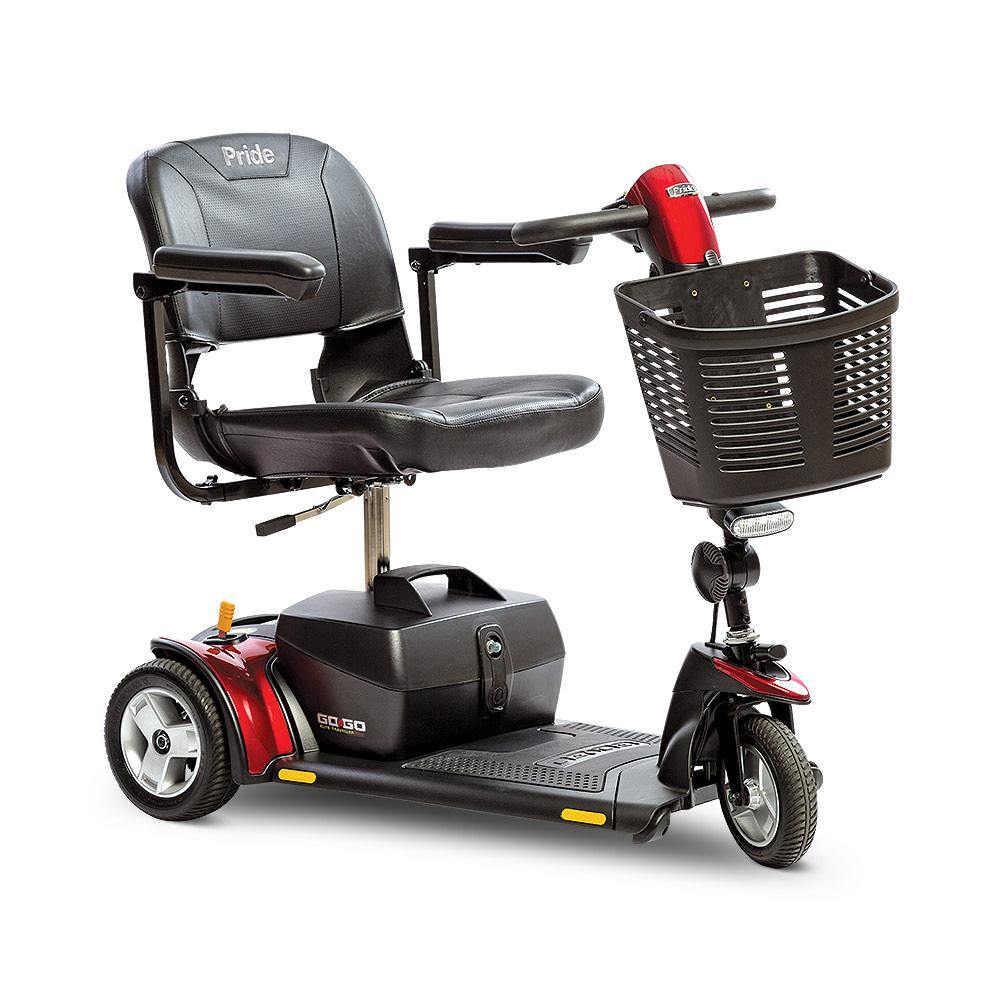 Pride Go-Go Elite Plus Traveler 3 Wheel Scooter