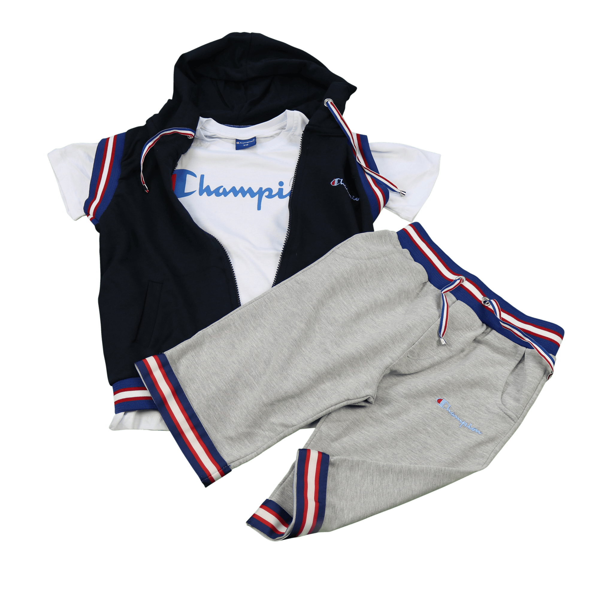 champion hoodie set