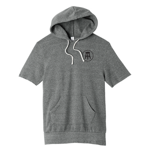 cut off sleeve hoodie