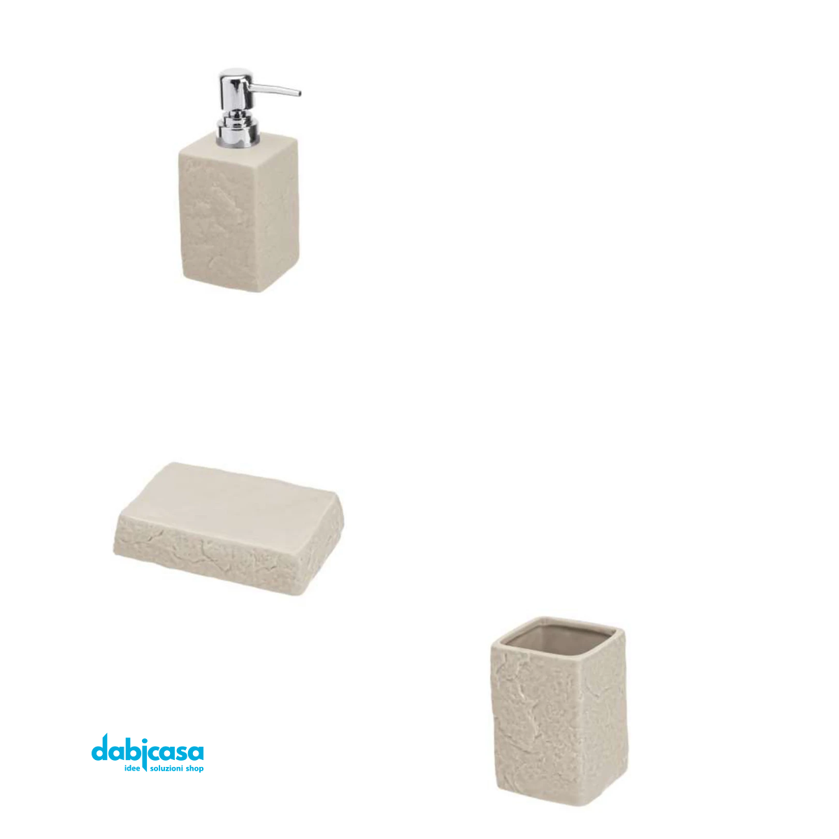 Gedy Lucrezia Set Accessori Da Bagno 4 Pezzi D'Appoggio In Finitura –  Dabicasa