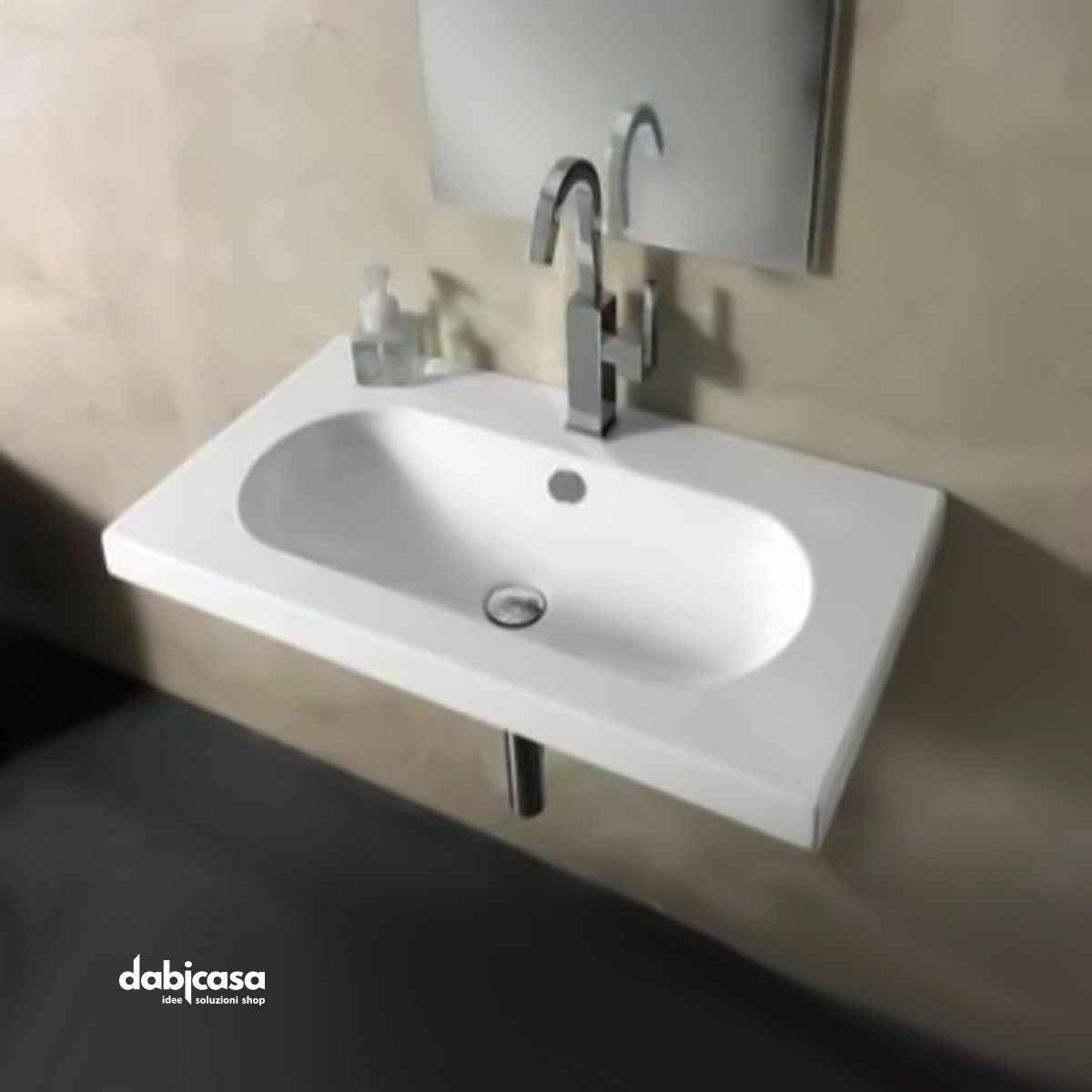 SIFONE UNIVERSALE TONDO PER LAVABO BAGNO IN METALLO CROMATO LUCIDO