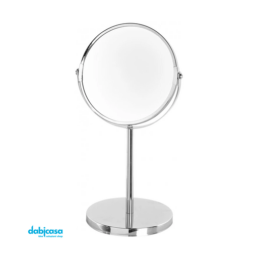 Specchio Rettangolare con Mensole in Vetro Satinato Spessore 6 mm
