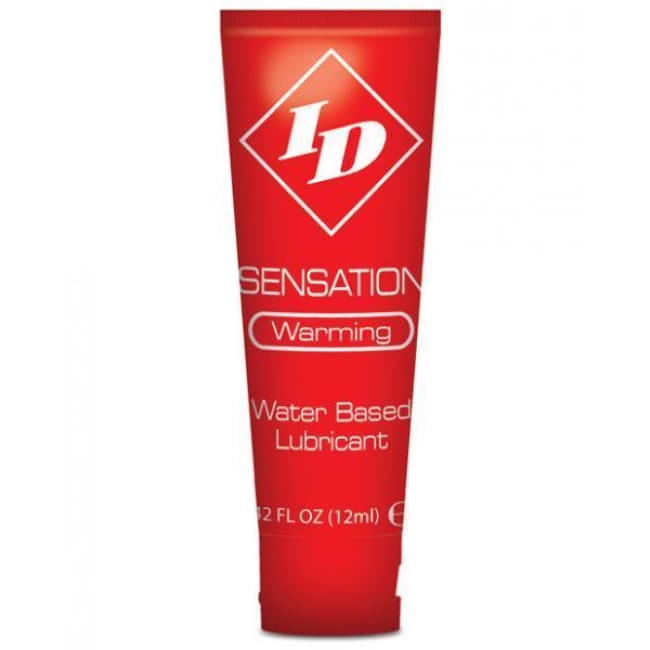 id sensation water based warming sex lube 2 oz