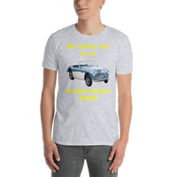 Gildan Short-Sleeve Unisex T-Shirt: AH 3000 yellow text