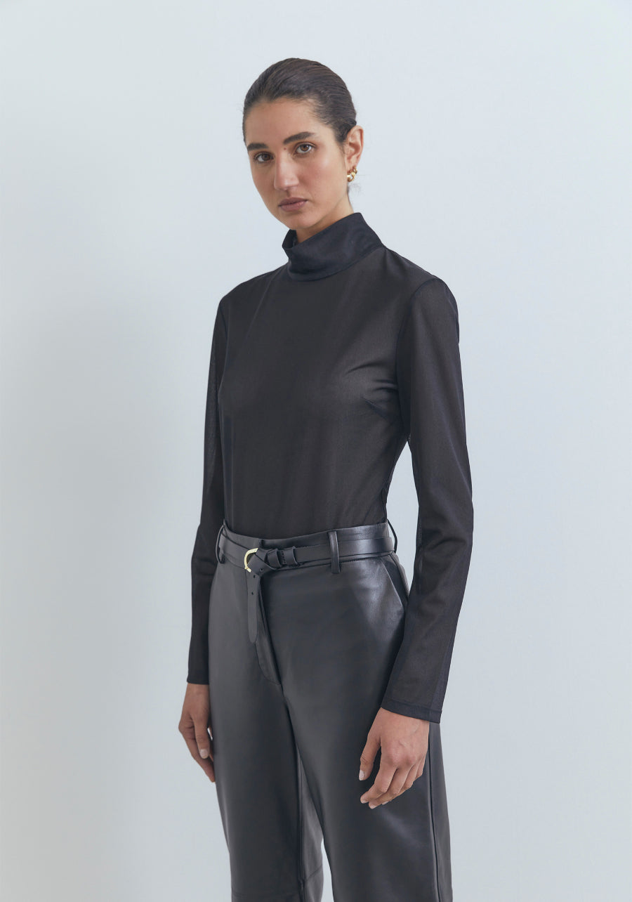 YORK TURTLENECK IN BLACK | TOPS | VIKTORIA & WOODS - Viktoria & Woods