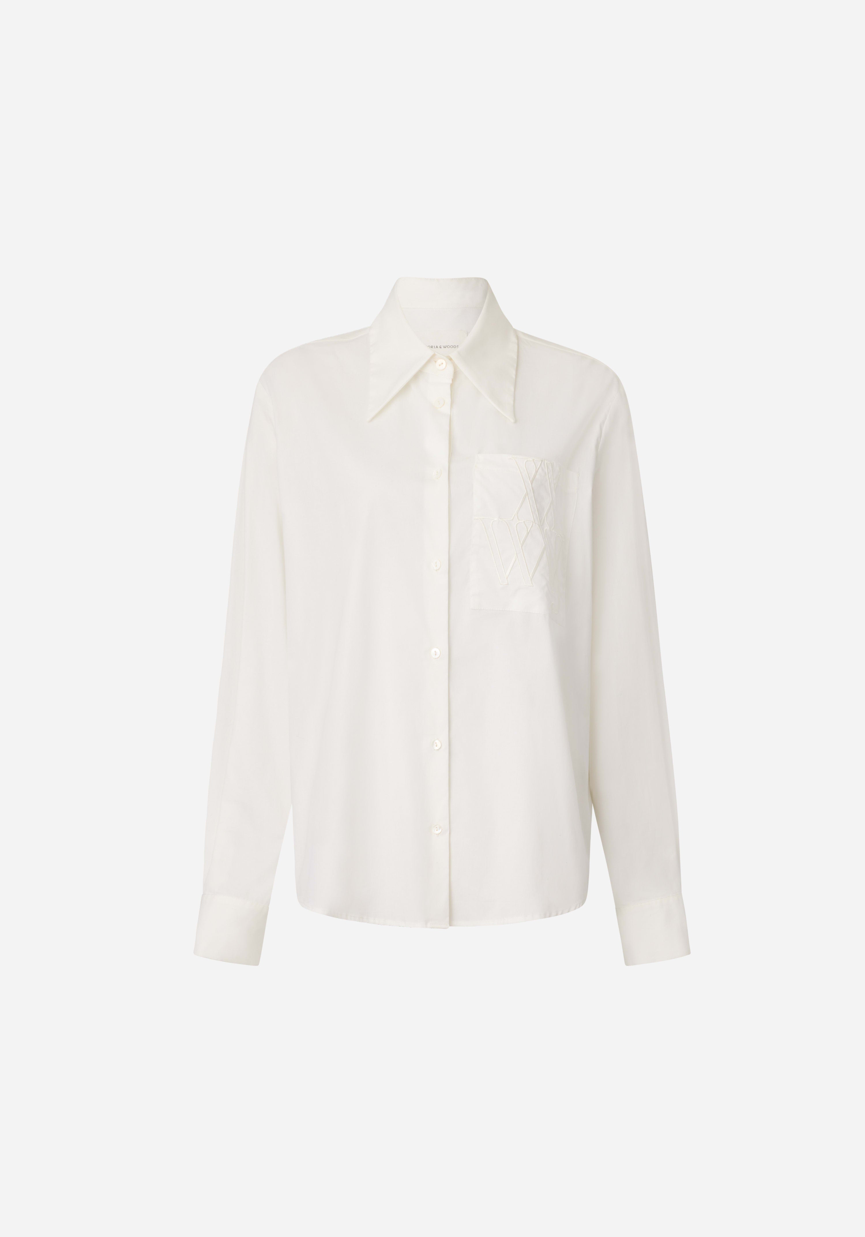 Proclaim Unisex Shirt IN WHITE | SHIRTING | VIKTORIA & WOODS - Viktoria ...