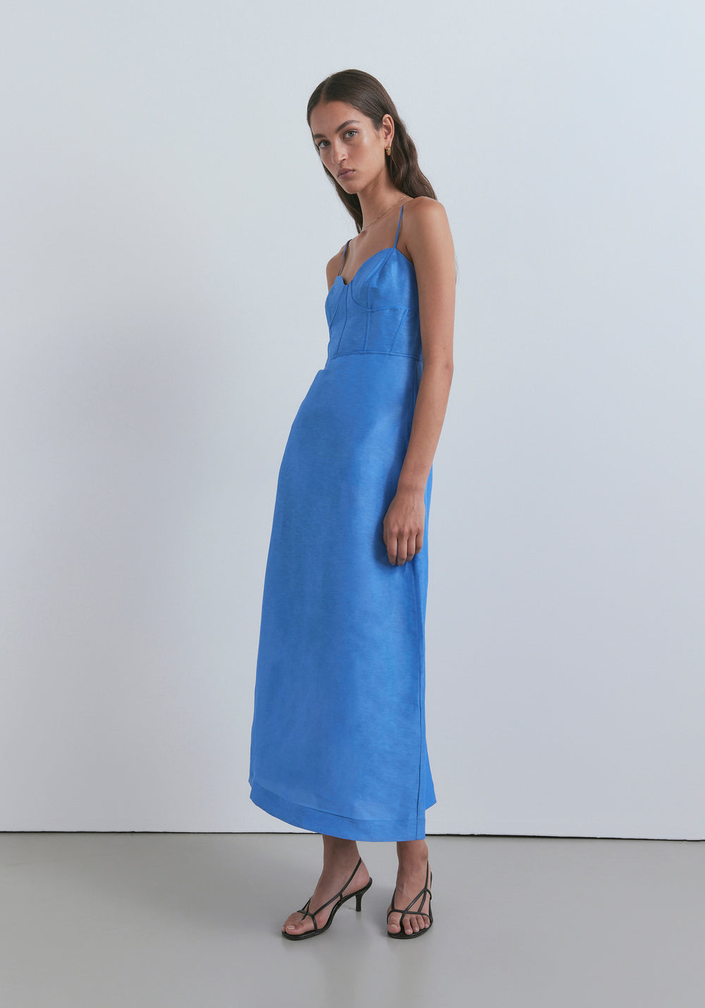 CORNUCOPIA DRESS IN BLUE | DRESSES | VIKTORIA & WOODS - Viktoria & Woods