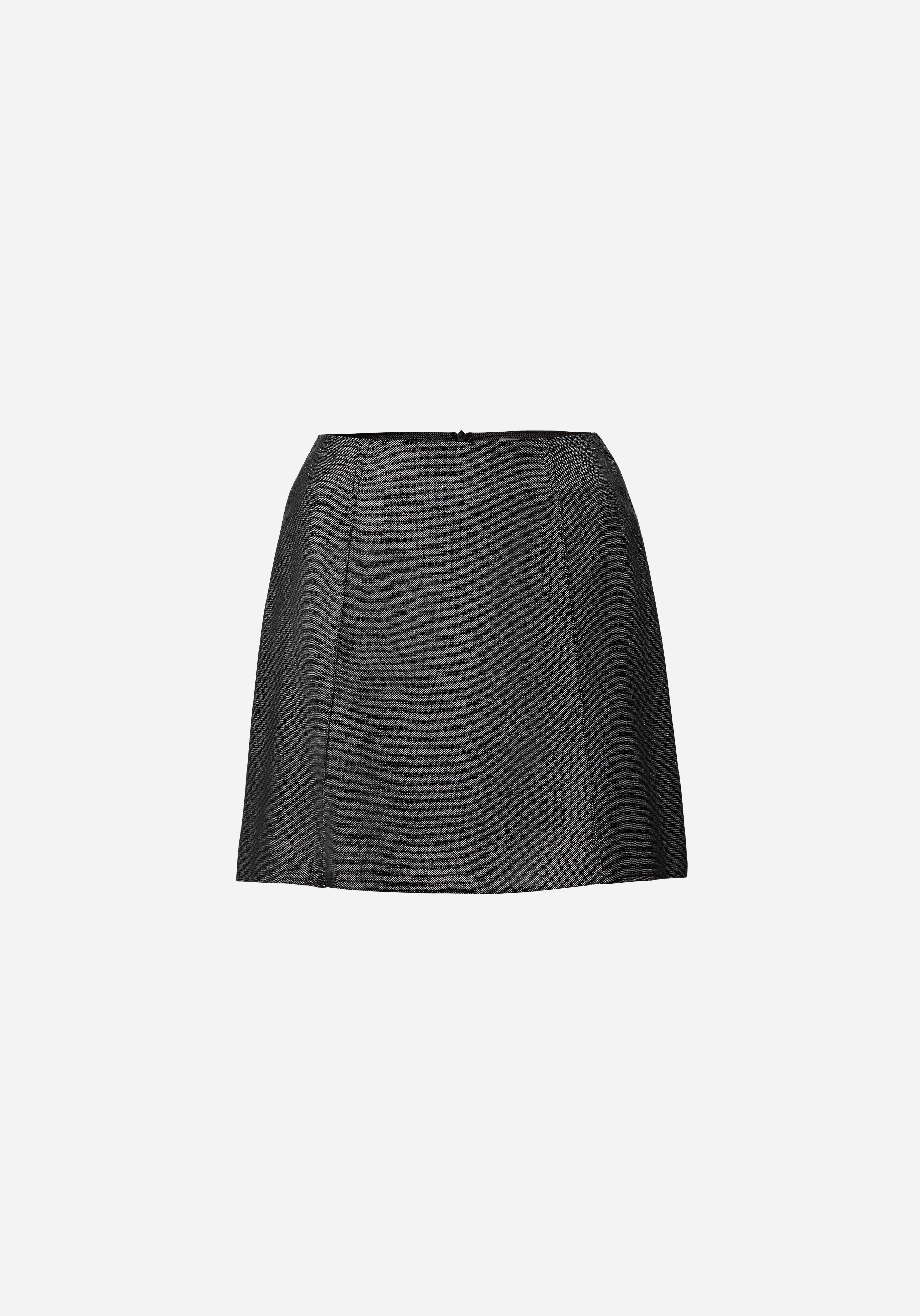 LYRIC SKIRT IN BLACK, SILVER | SKIRTS | VIKTORIA & WOODS - Viktoria & Woods