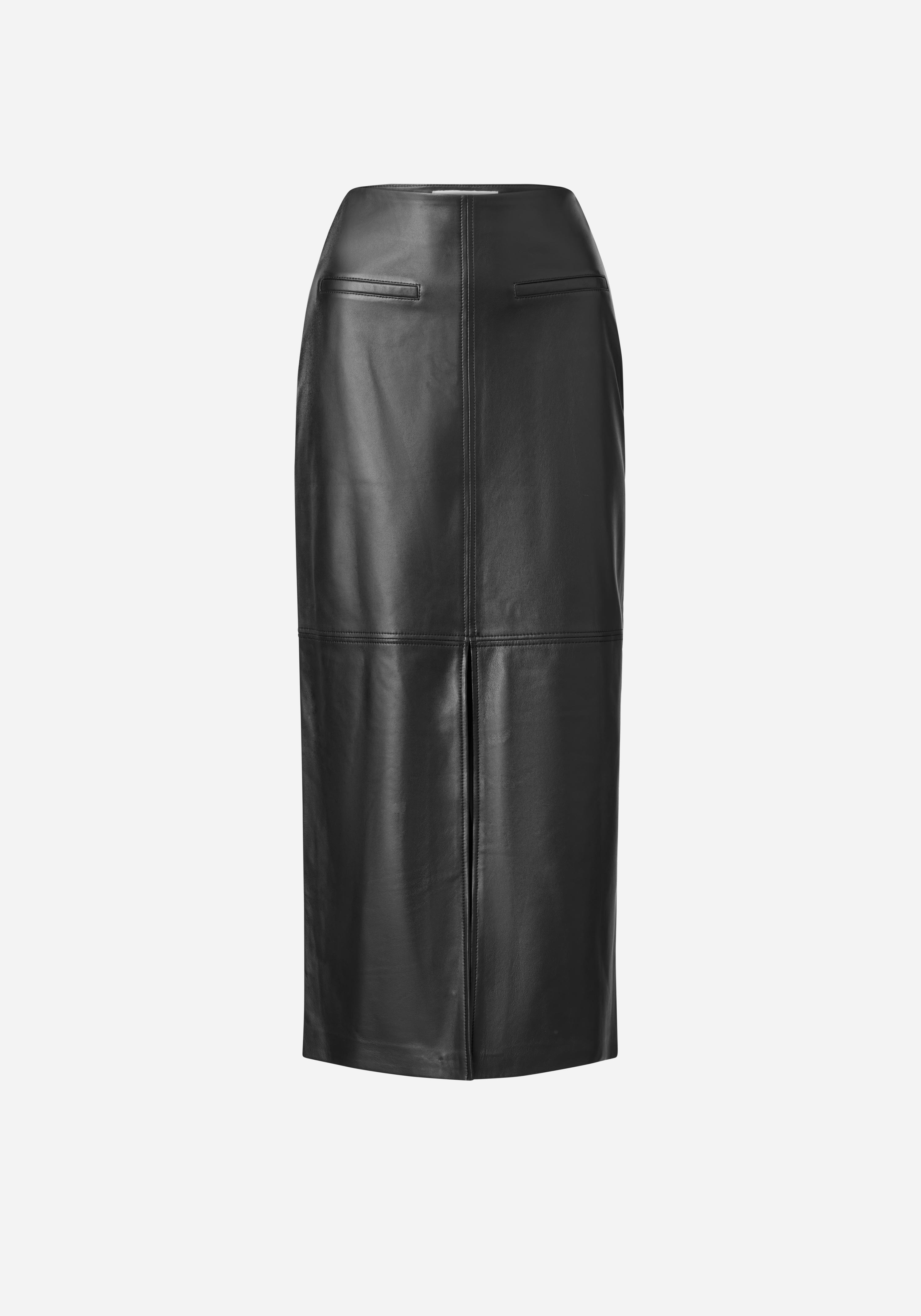 Antihero Leather Skirt IN BLACK, SKIRTS