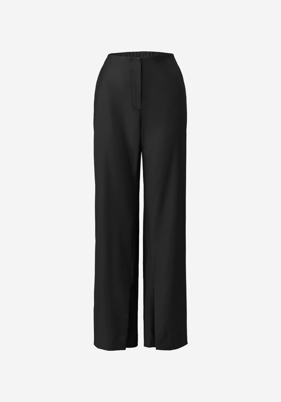 Womens Demi Wool Trouser Black | Assembly Label