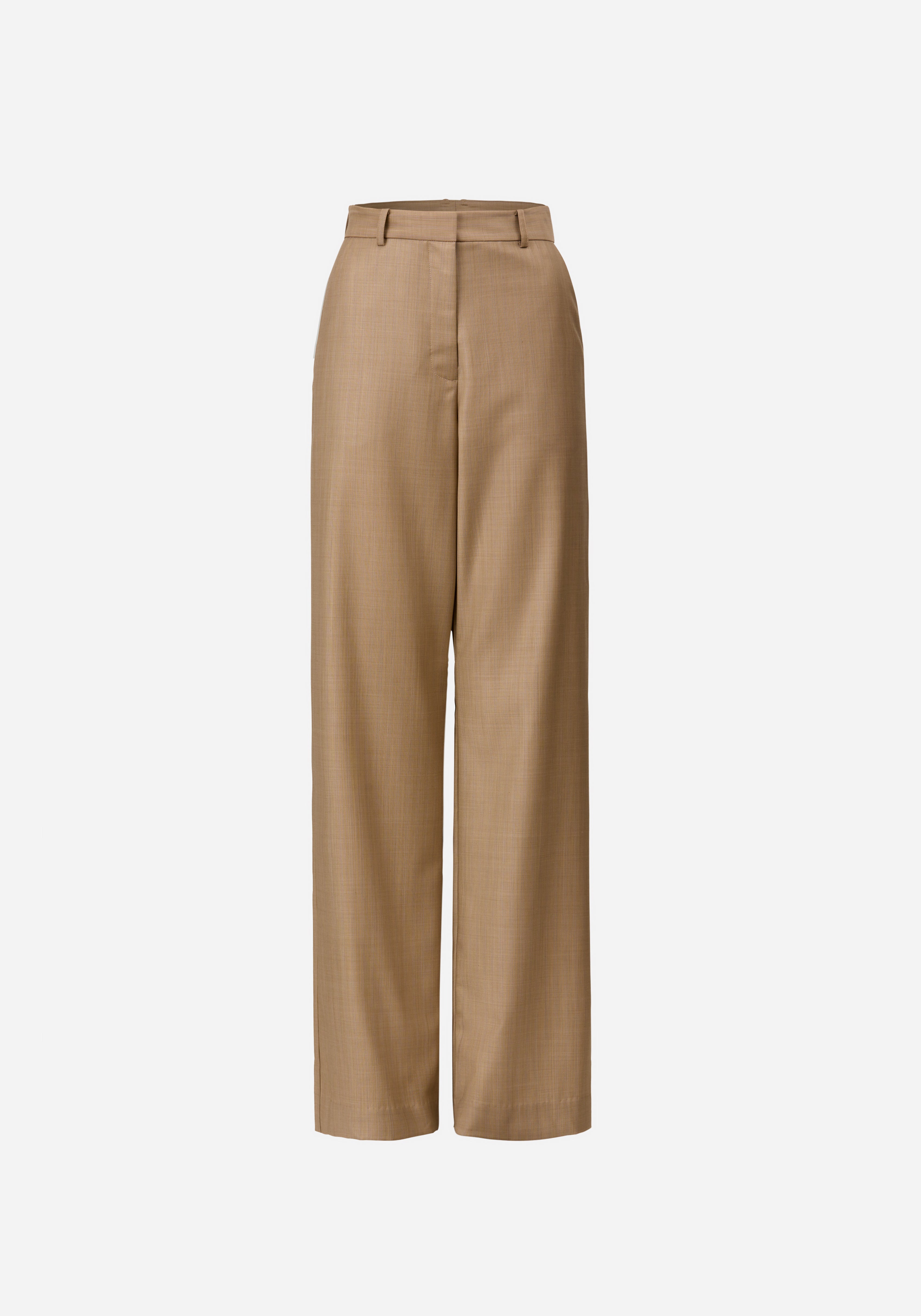 MACLEOD WOOL TROUSER IN BEIGE | PANTS | VIKTORIA & WOODS - Viktoria & Woods