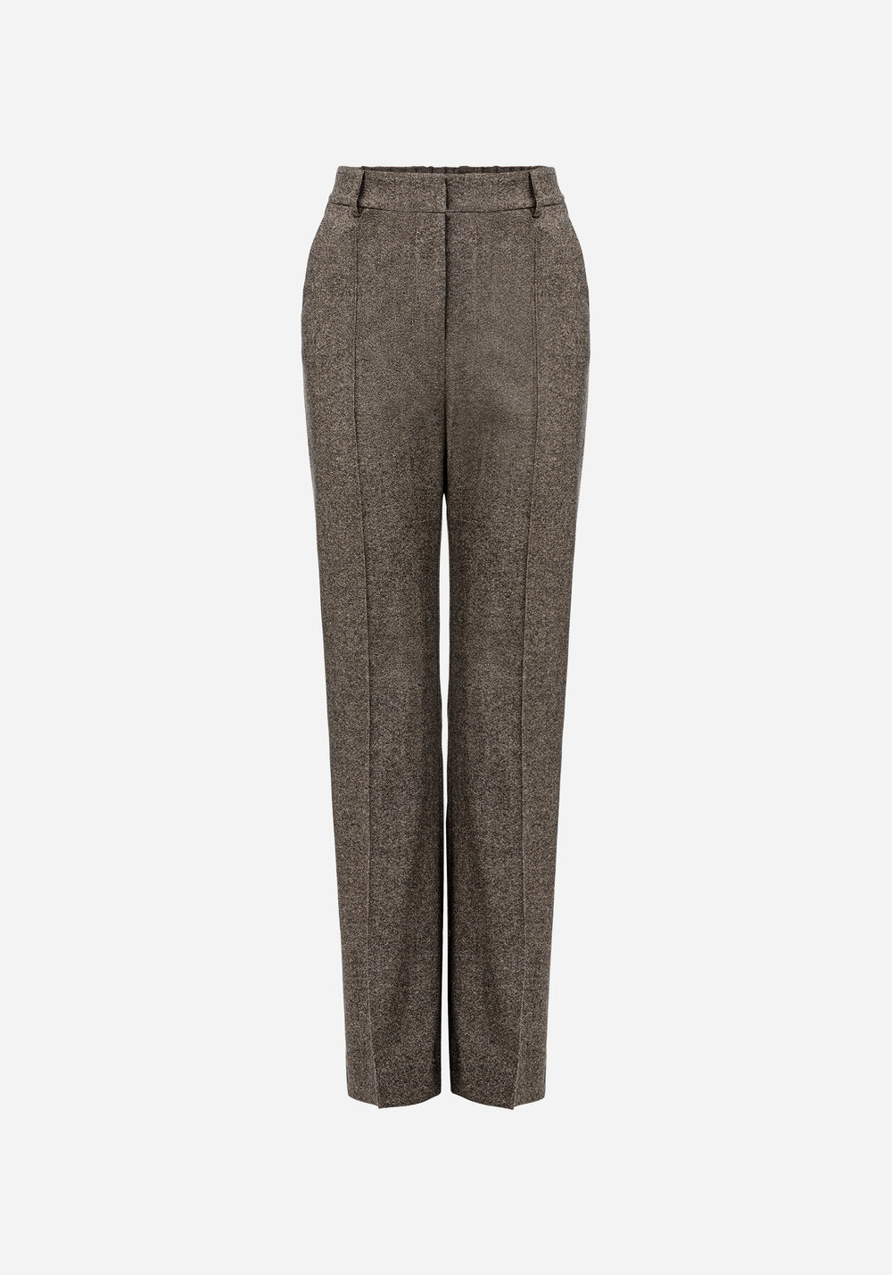 BRAMWELL WOOL TROUSER IN BROWN, GREY | PANTS | VIKTORIA & WOODS ...