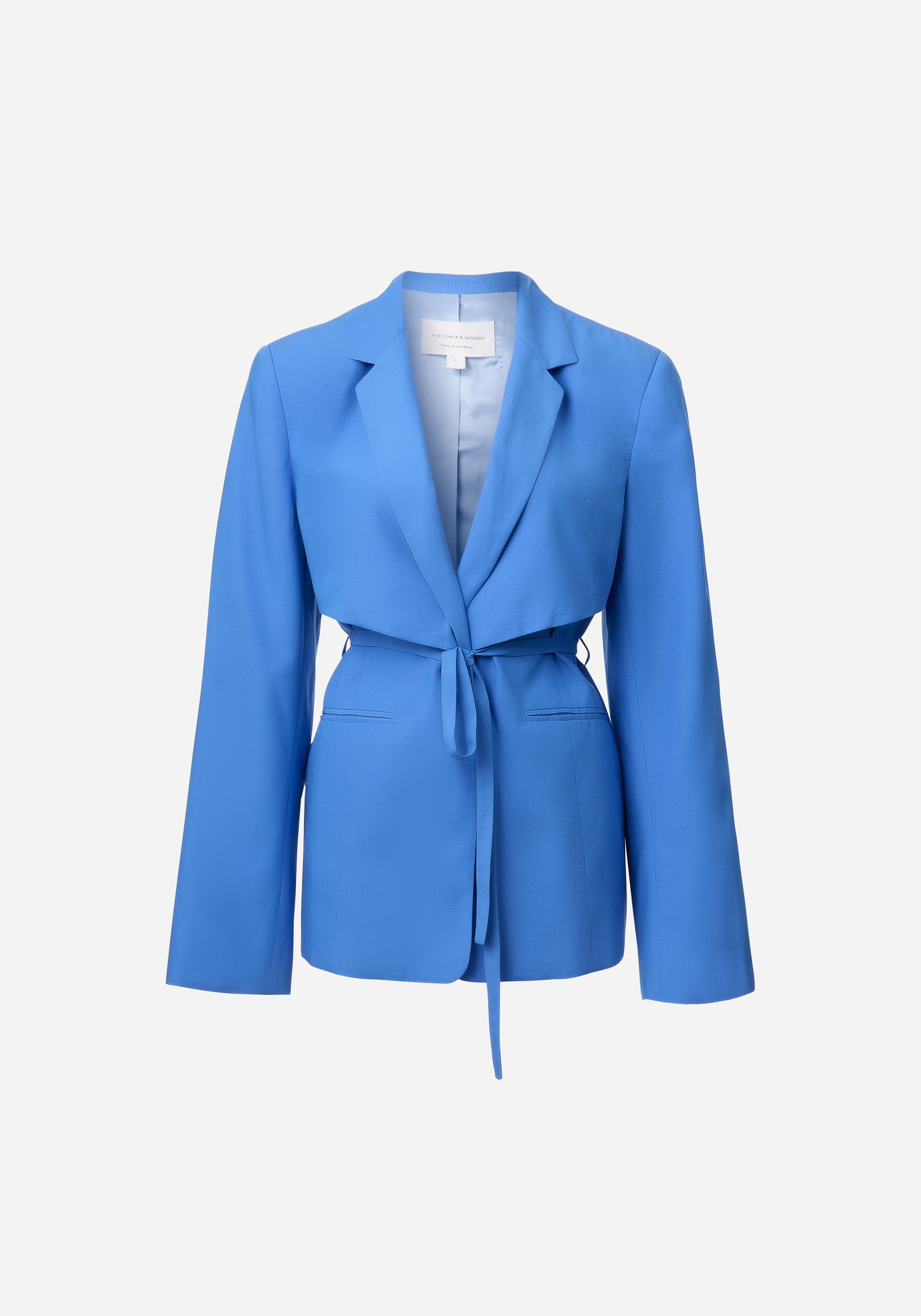 RATIONALE BLAZER IN BLUE | JACKETS | VIKTORIA & WOODS - Viktoria & Woods