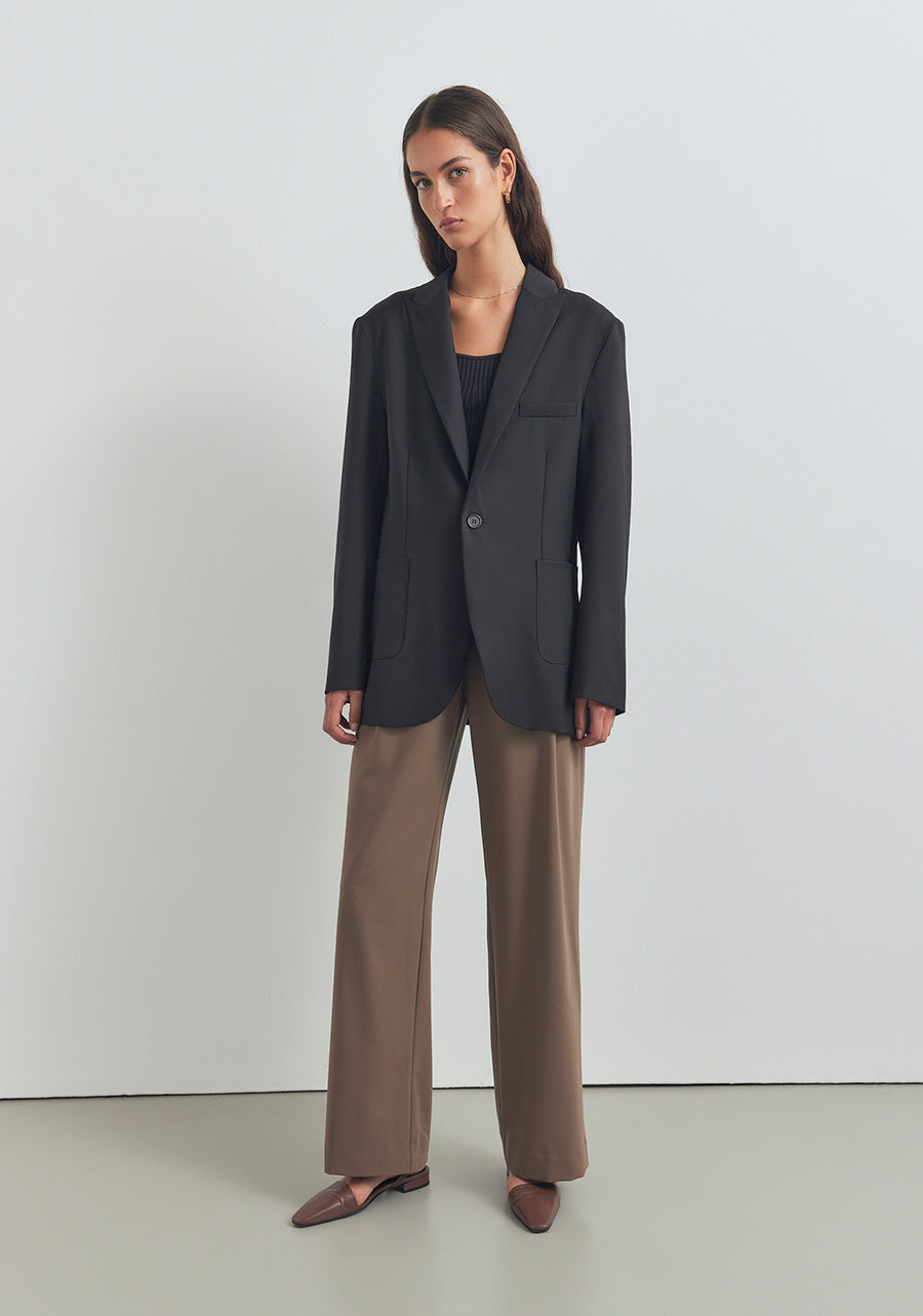 UNISEX CAPULET WOOL BLAZER-1