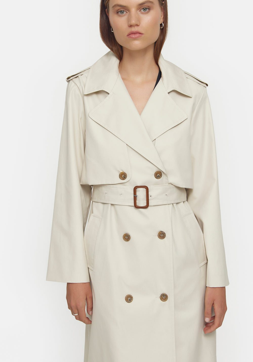 STARGAZER TRENCH IN BEIGE | COATING | VIKTORIA & WOODS - Viktoria & Woods