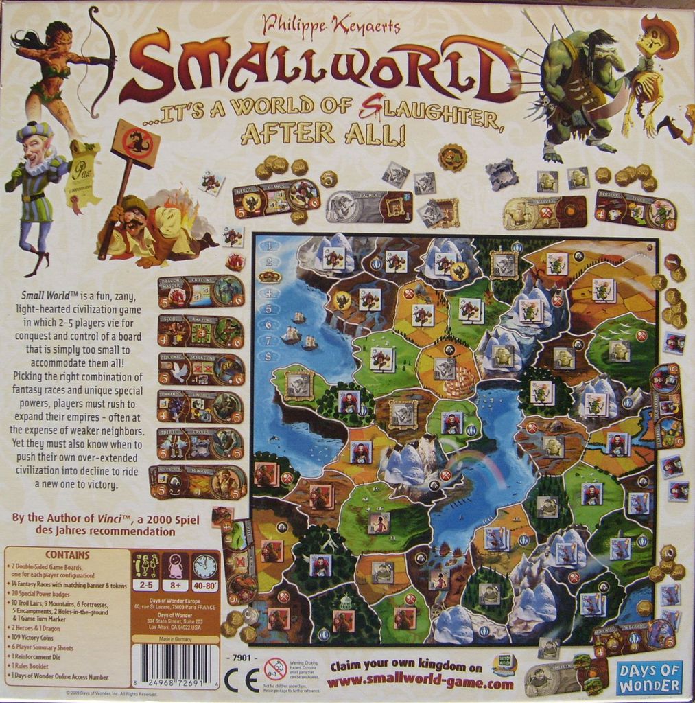 Small World | Best Selling Board Games of Australia