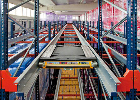 Radio Shuttle Pallet Racking - Pallet Shelves for Sale