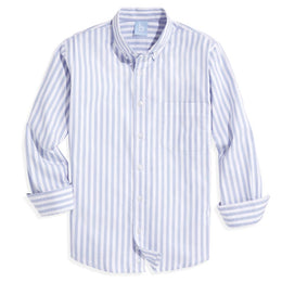 Little English | Boy's Button Down Shirt - Classic Preppy Clothes 2T