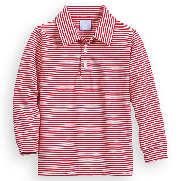 Product Focus: Cotton Pique Long-Sleeved Polo – Rampley and Co