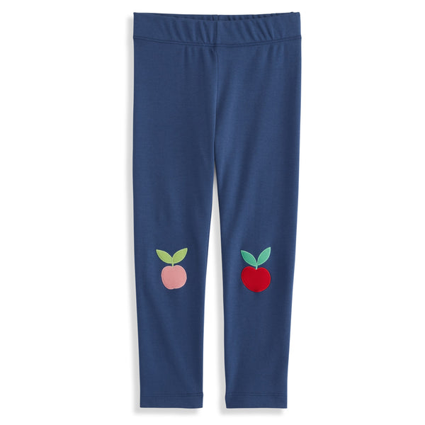 Printed Leggings -- Apples