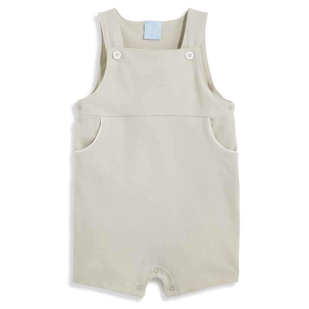 COTTON JERSEY ROMPER - Oyster White