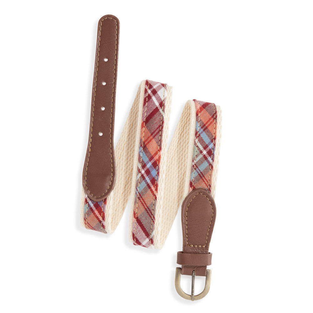 Boy's Printed Belt -- Harvest Check - bella bliss product image