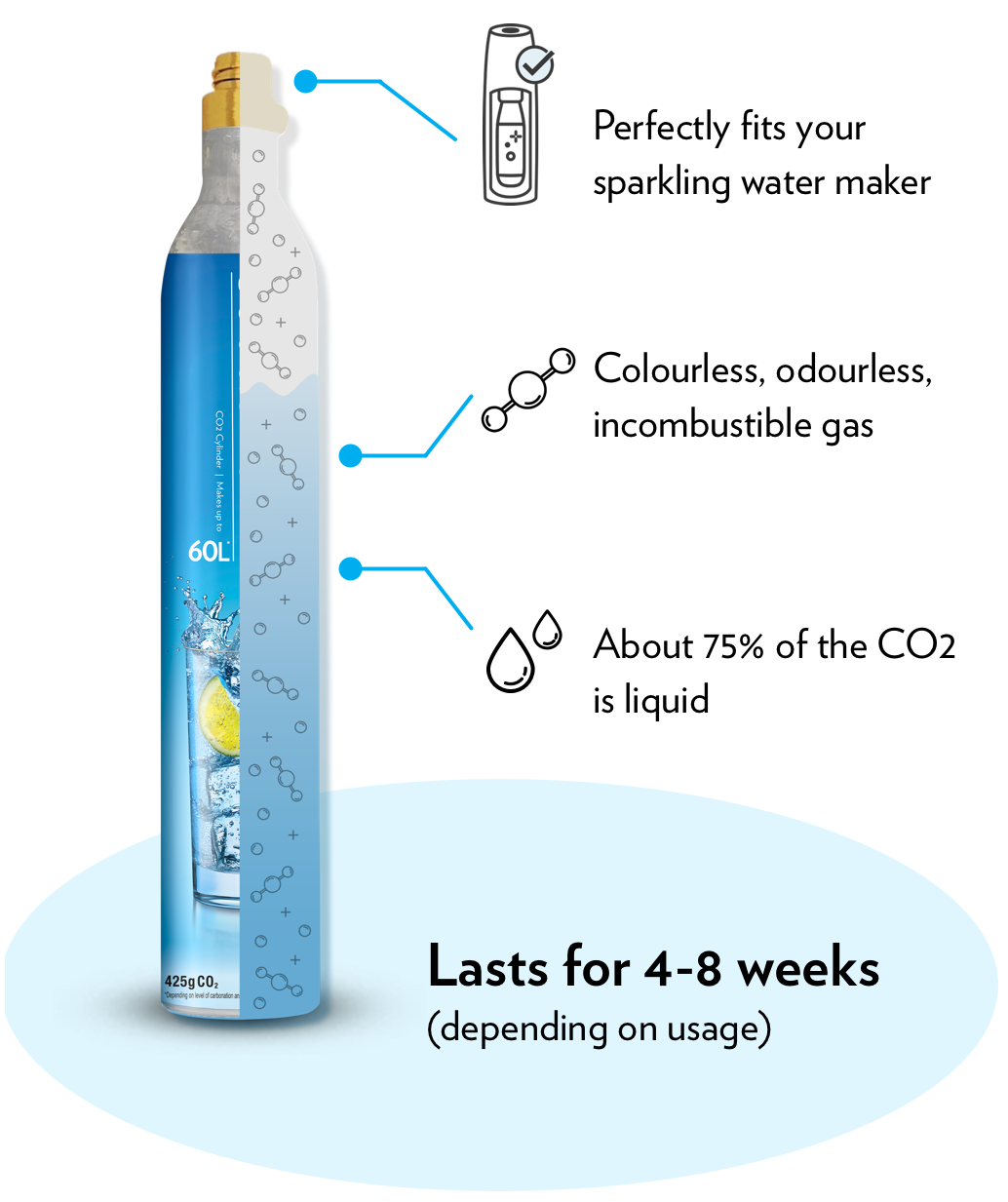 Everything You Need to Know About Co2 Gas Cylinders – SodaStream Australia