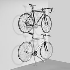 delta two bike gravity storage rack