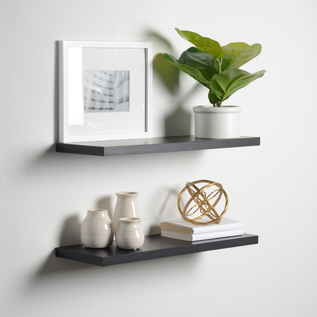 Black Floating Shelves - Sleek & Heavy Duty – Shelf Expression