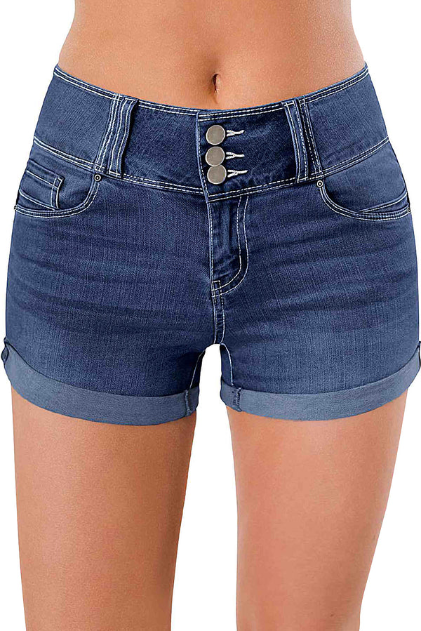 Lucky Brand Girls' Cuffed Jean Shorts, Stretch Denim with 5 pockets, Mid to  High Rise Waist, Riley Christie, 8 - Yahoo Shopping