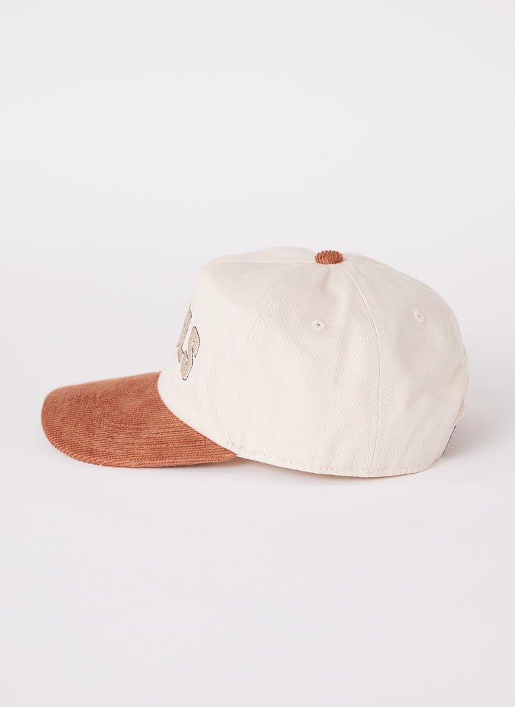 Sandlot Cap Bone/Red Cord – Barney Cools