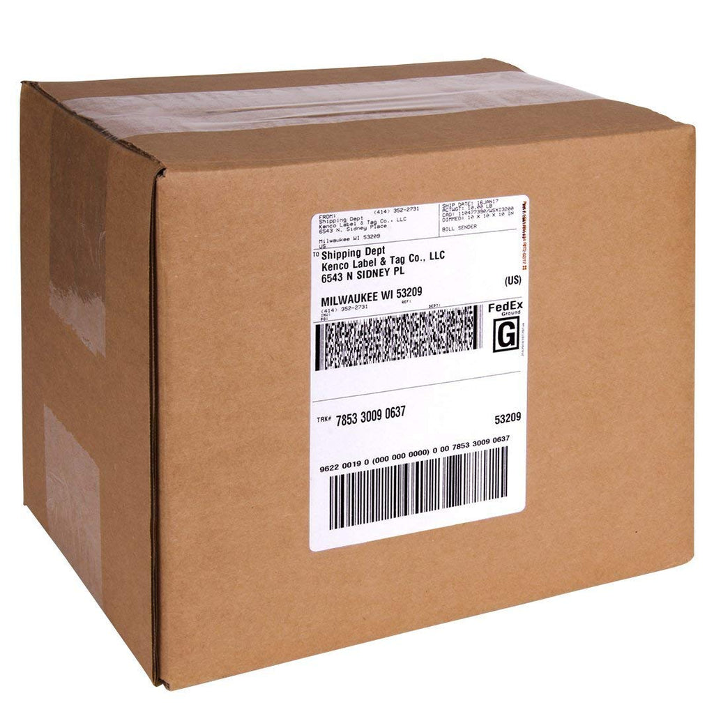 Shipping Labels Box Template