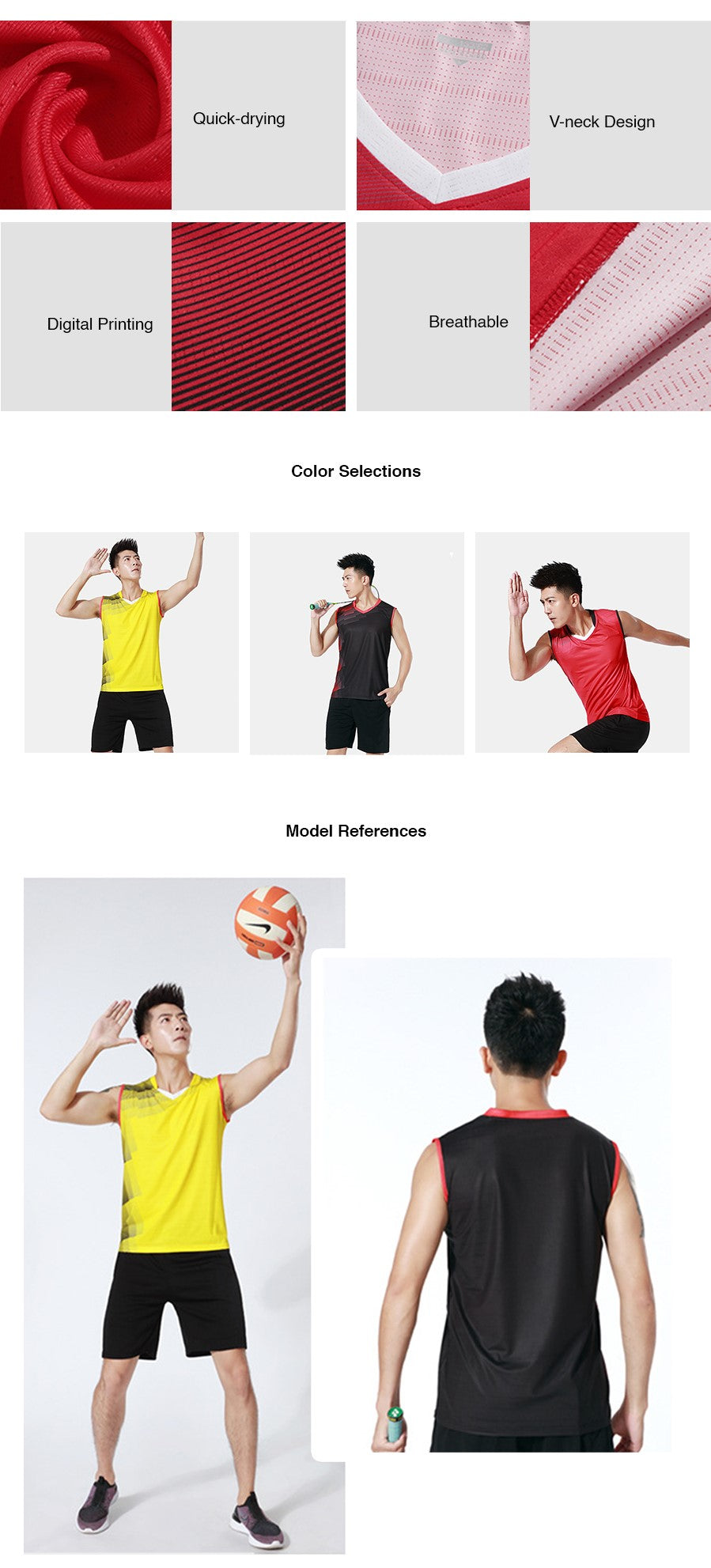 Volleyball Training Sleeveless Top