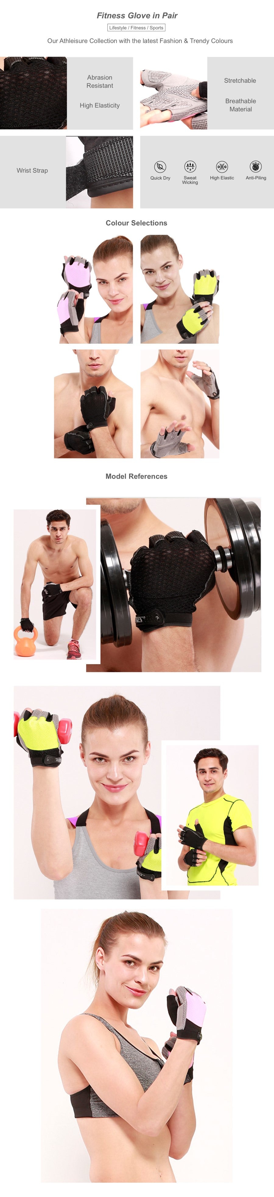 Fitness Glove in Pair