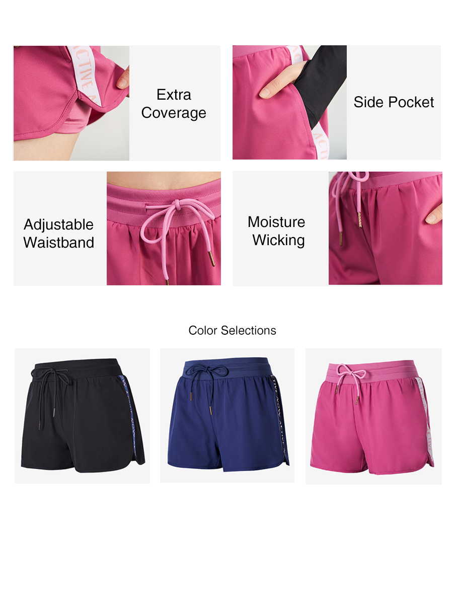 Active Now High Waisted Sports Shorts
