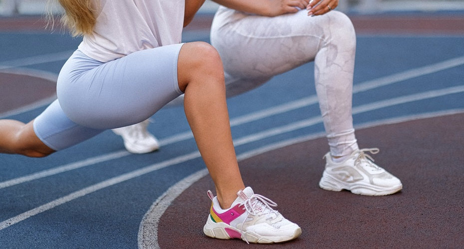 The Standing Lunge Stretch.