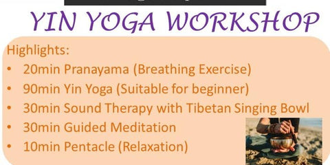 Thaipusum Therapeutic Yin Yoga Workshop