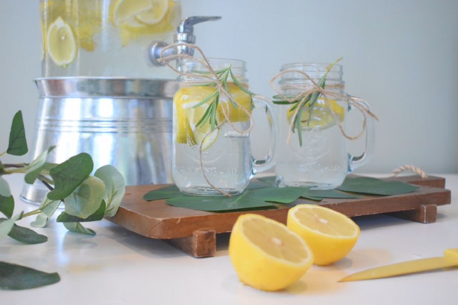 Add lemon to your plain water