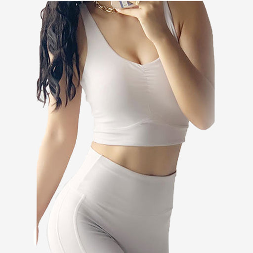 Korea South Flag Sport Bra U Neck Back Yoga Top with Removable Cups Padded,  White, Small : : Clothing, Shoes & Accessories