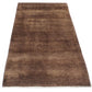 Hand-Knotted Gabbeh Carpet 3'.2" X 5'.4" , Brown Fine Wool Accent Rug 3x5