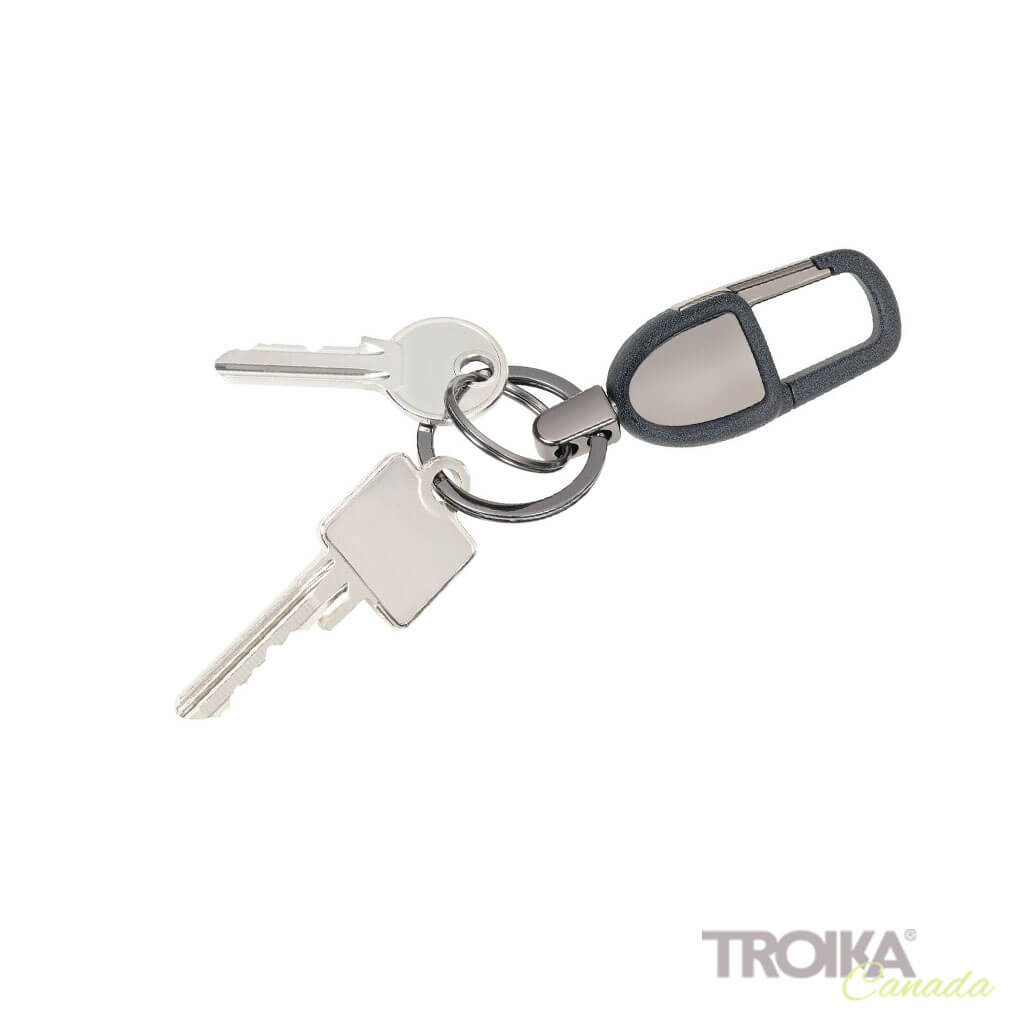 TROIKA Parcel Cutter HOOK 2 with Keychain - Black - TroikaCanada