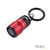 TROIKA Handbag alarm and keyring with carabiner ALARM AMIGO - red