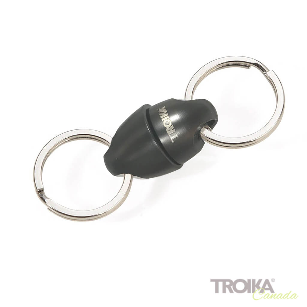 Troika Travel Charms Silver Keyring