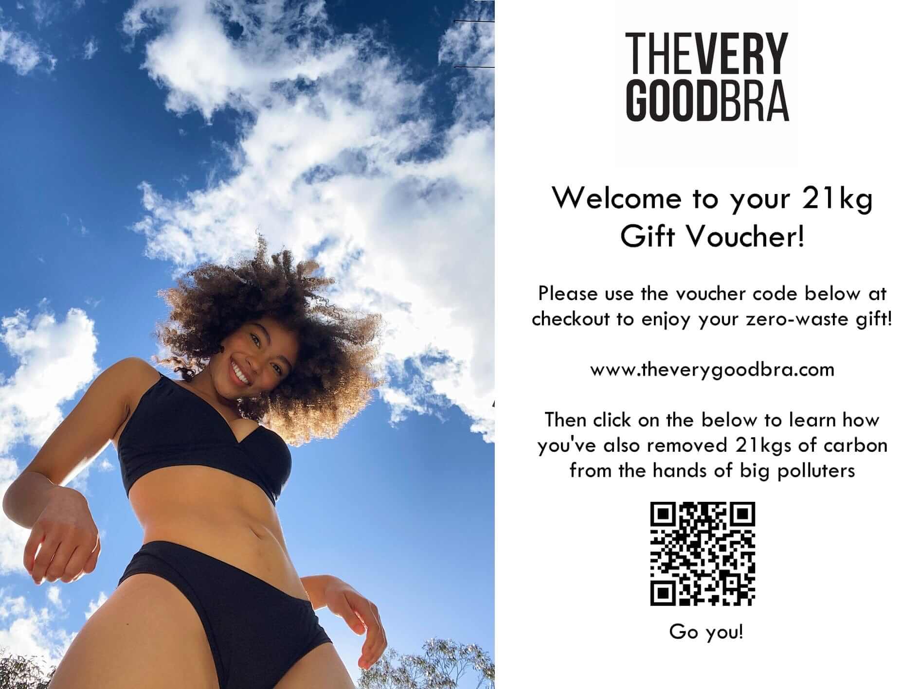 Digital Gift Voucher, The Very Good Bra