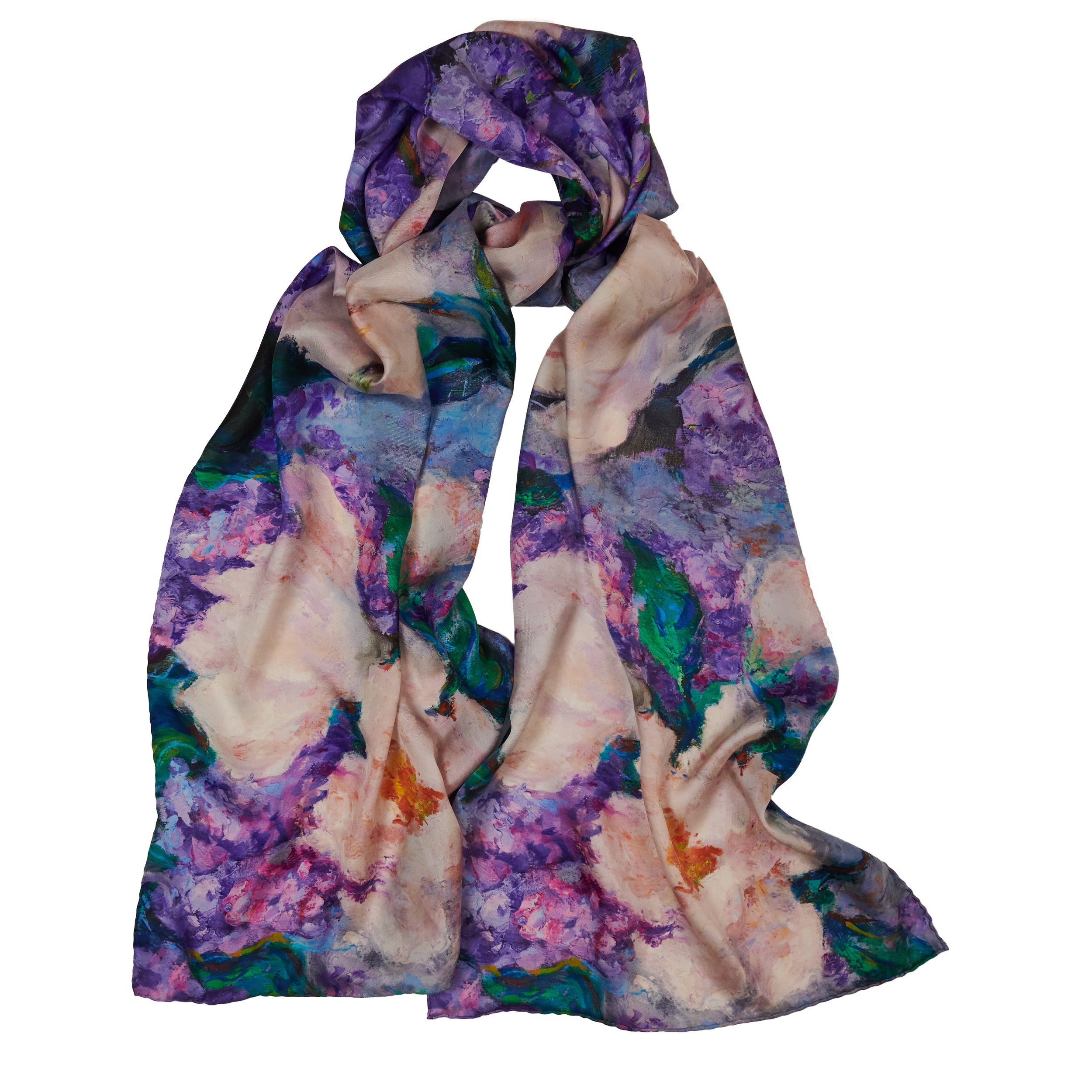 Straight Silk Scarf — Austin Designs