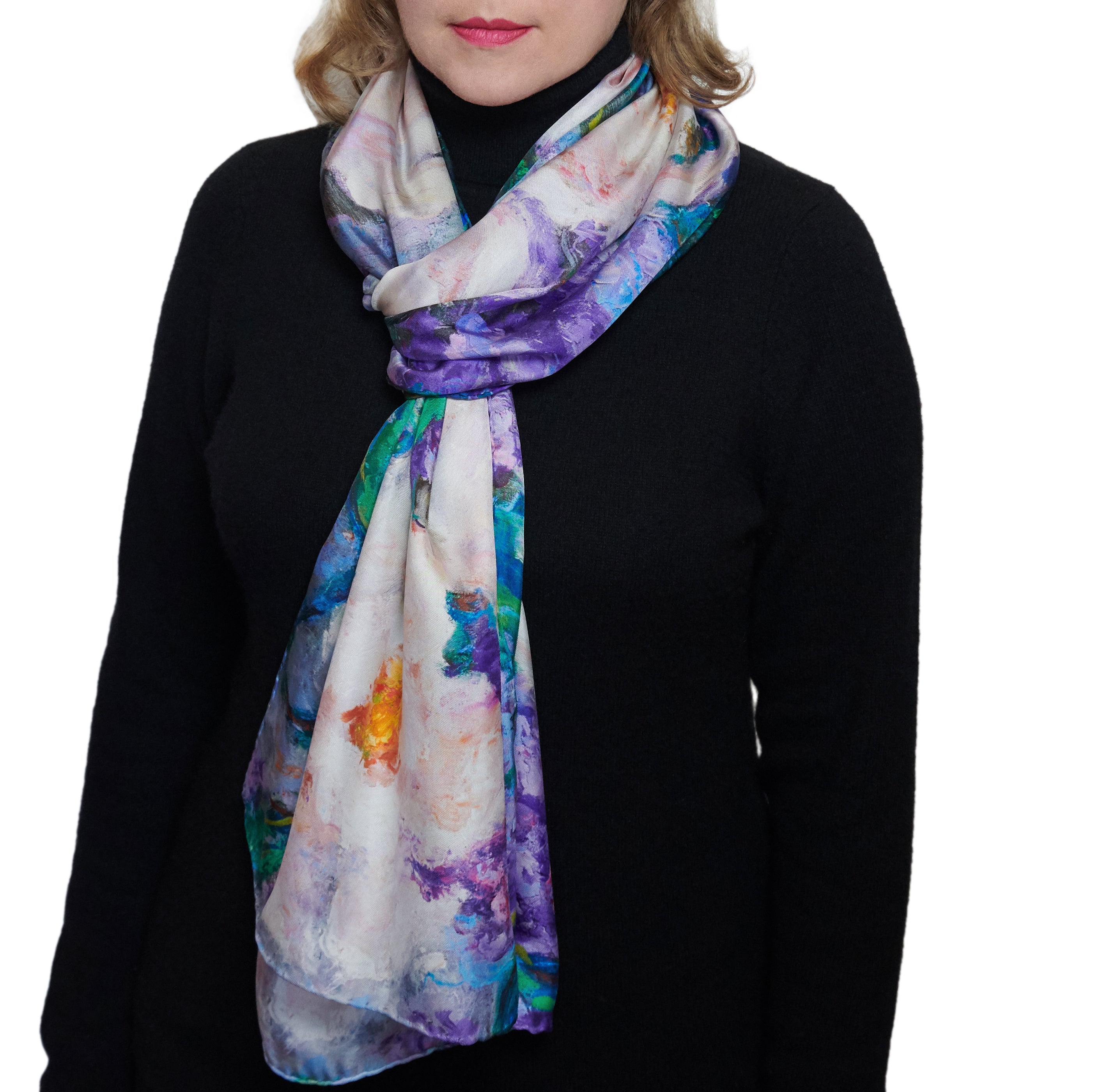 Opulent Raw Silk Scarf - The Amma Shop