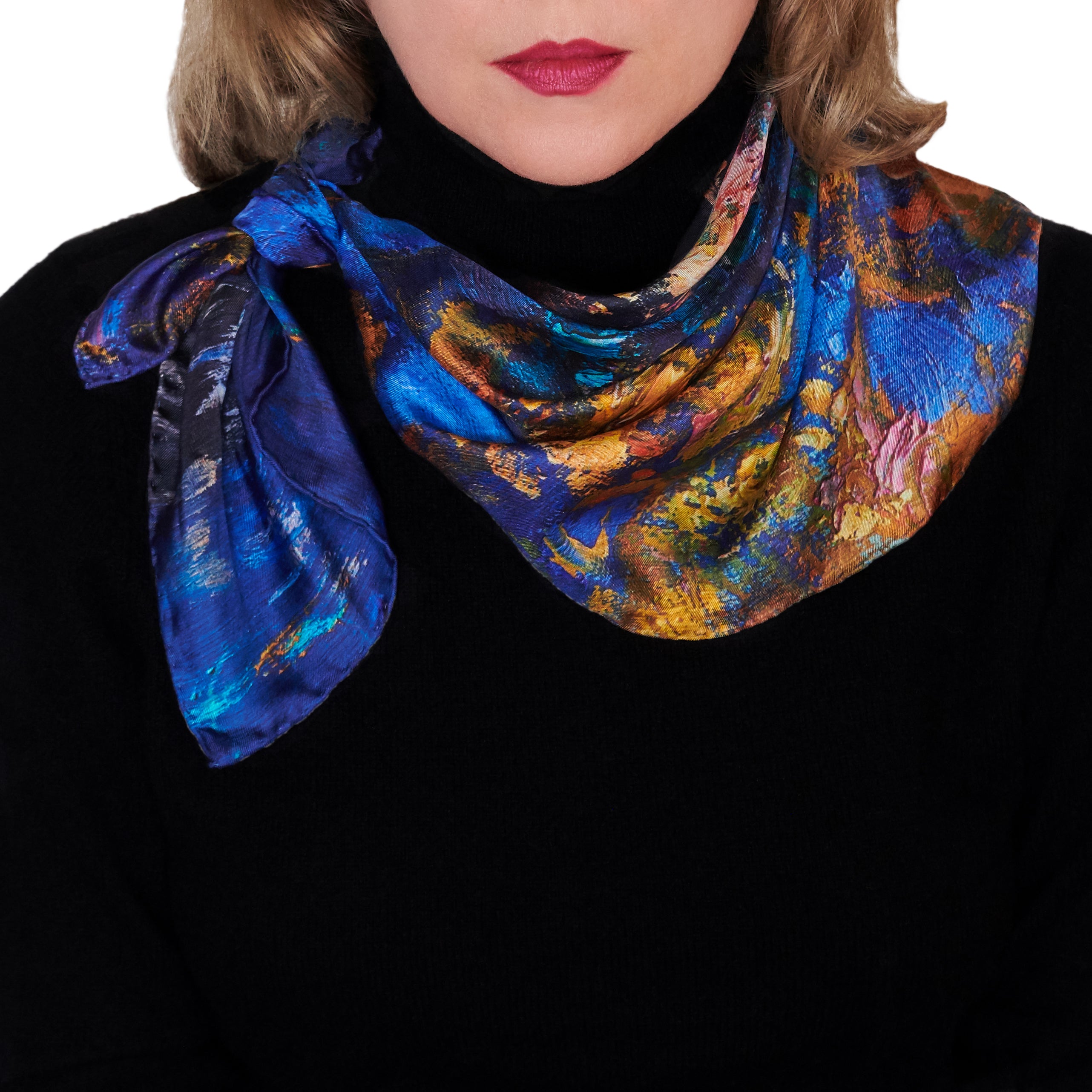 Italian Silk Scarves - Handmade in Italy